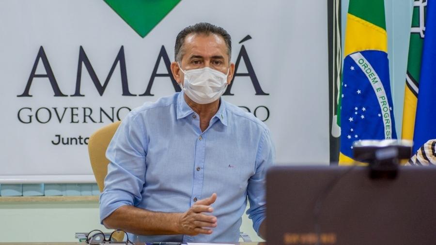 O governador do Amapá, Waldez Góes (PDT) disse que medida visa reduzir a pressão na ocupação dos leitos e na transmissão - Divulgação