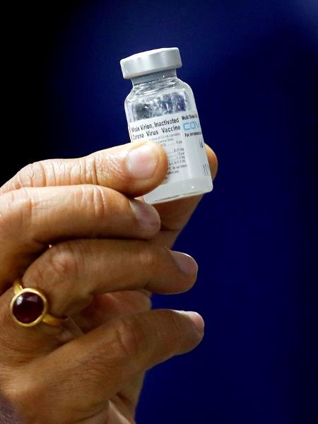 A vacina Covaxin: empresa sediada nos Emirados Árabes assinou acordo com Precisa e Bharat Biotech - Adnan Abidi/Reuters