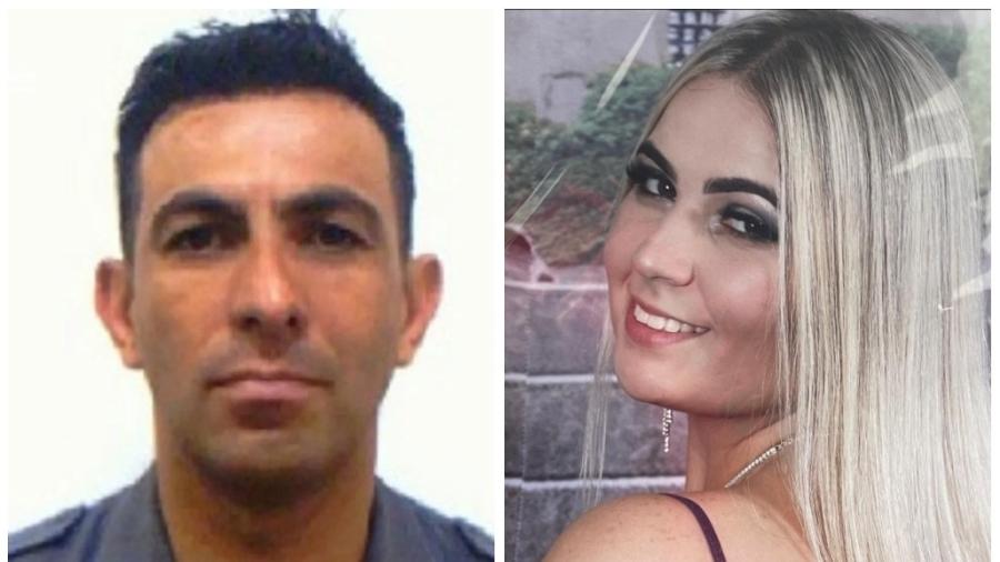 O cabo Anderson Valentim e a filha dele Alycia foram mortos em estacionamento de farmácia na zona norte de SP - Reprodução/Redes sociais