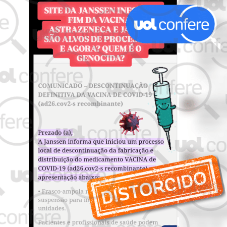 16.dez.2024 - 'Essa decisão é decorrente da estratégia comercial da empresa e não possui qualquer relação com a segurança ou eficácia do medicamento', afirma a farmacêutica em comunicado