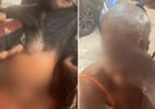 Polícia investiga vídeo de mulheres tendo os cabelos raspados à força no RJ - Obtido pelo UOL 