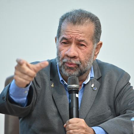 Carlos Lupi Ministro da Previdência Social, durante entrevista coletiva sobre operação da PF contra fraude no INSS Carlos Lupi Ministro da Previdência Social, durante entrevista coletiva sobre operação da PF contra fraude no INSS