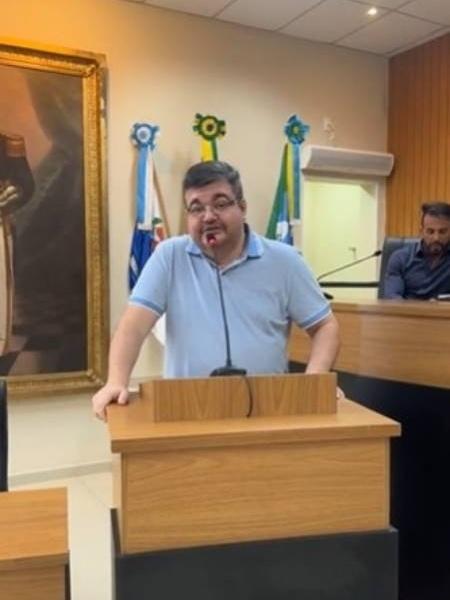 O prefeito de Itaguaí, Rubem Vieira (Podemos), assumiu a prefeitura quando era presidente da Câmara, em 2020; ele vai para o terceiro mandato O prefeito de Itaguaí, Rubem Vieira (Podemos), assumiu a prefeitura quando era presidente da Câmara, em 2020; ele vai para o terceiro mandato