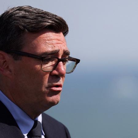 O Primeiro Ministro do Reino Unido, Andy Burnham