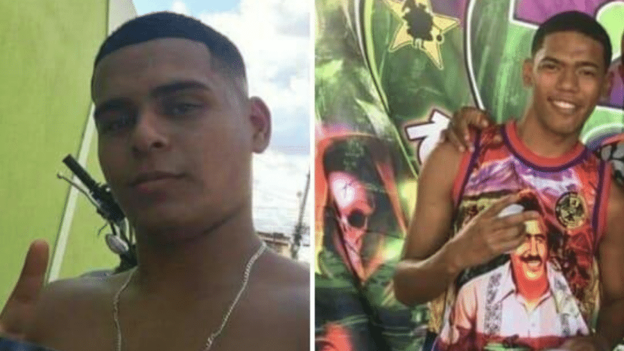 Yuri Lima, de 22 anos, uma das vítimas da chacina em Festa Junina no Rio de Janeiro - Reprodução