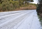 SC registra os primeiros flocos de neve e chuva congelada do ano - Estadão Conteúdo