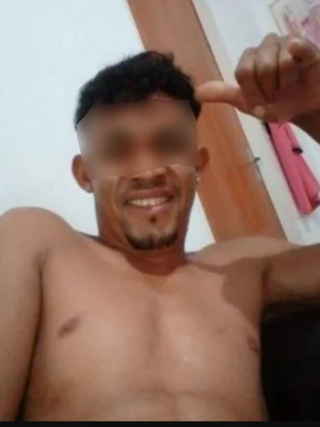 O catador de papel Antônio Carlos Pires de Lima, 33, foi atacado a tesouradas enquanto dormia - Reprodução