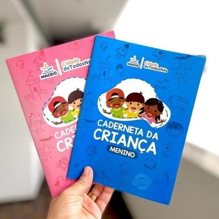 Cadernetas de vacinação de crianças usadas pela Prefeitura de Maceió - Polyanna Monteiro/Prefeitura de Maceió