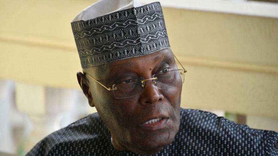 O ex-candidato à Presidência da Nigéria, Atiku Abubakar, do PDP (Partido Democrático Popular) - Pius Utomi Ekpei/AFP