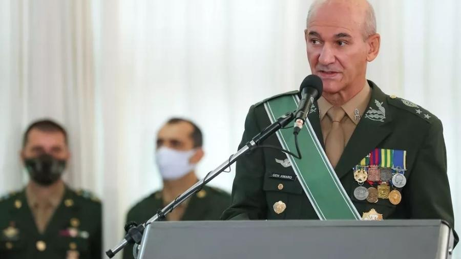 O general Marcos Antônio Amaro - Marcos Correa/PR