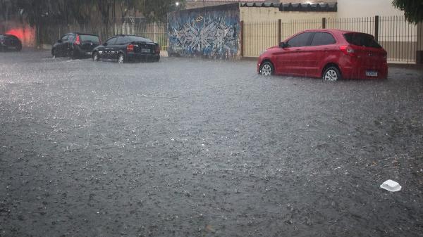 Trecho na Mooca, zona leste da capital paulista, com alagamento Trecho na Mooca, zona leste da capital paulista, com alagamento