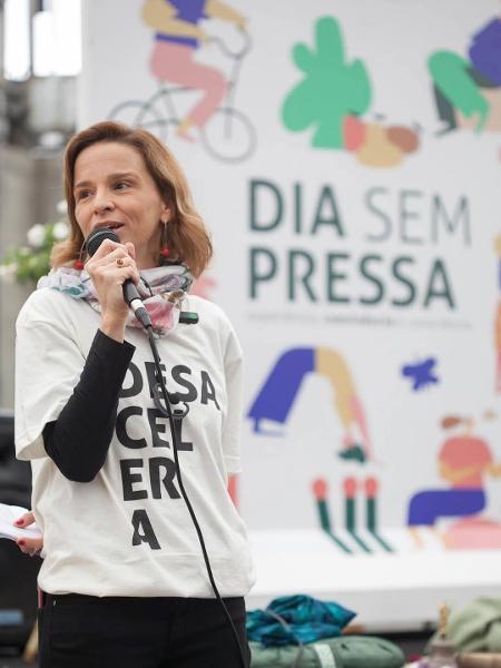 Michelle Prazeres, no festival Dia Sem Pressa, ocorrido em outubro de 2024 em São Paulo Michelle Prazeres, no festival Dia Sem Pressa, ocorrido em outubro de 2024 em São Paulo