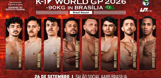 UOL transmite hoje maior torneio de kickboxing do mundo, o K1 World GP 2026