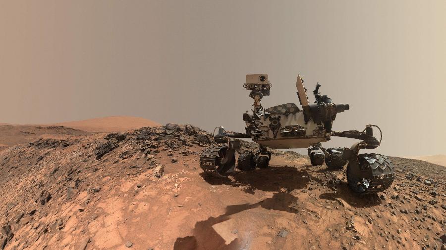 Pinturas de rovers como a Curiosity têm um processo todo especial - AFP/NASA