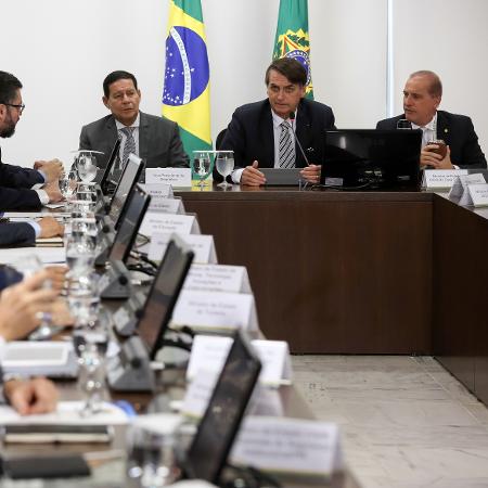 Jair Bolsonaro participa de reunião do Conselho de Governo - Marcos Corrêa/Presidência da República