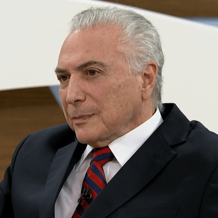 O ex-presidente Michel Temer (MDB) apontou diferenças no discurso de Bolsonaro e Moro - Reprodução