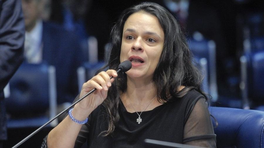Janaina Paschoal no julgamento do impeachment de Dilma Rousseff em 2016; ela foi eleita deputada estadual em SP com votação recorde - Pedro França/Agência Senado