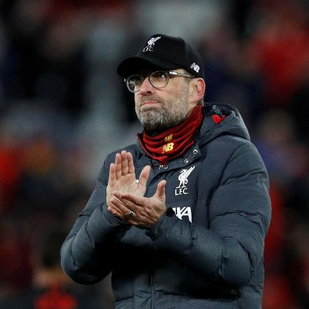 Jürgen Klopp comemorou importante vitória do Liverpool na Champions - Phil Noble