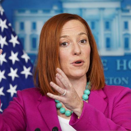 Jen Psaki, porta-voz da Casa Branca - Kevin Lamarque/Reuters