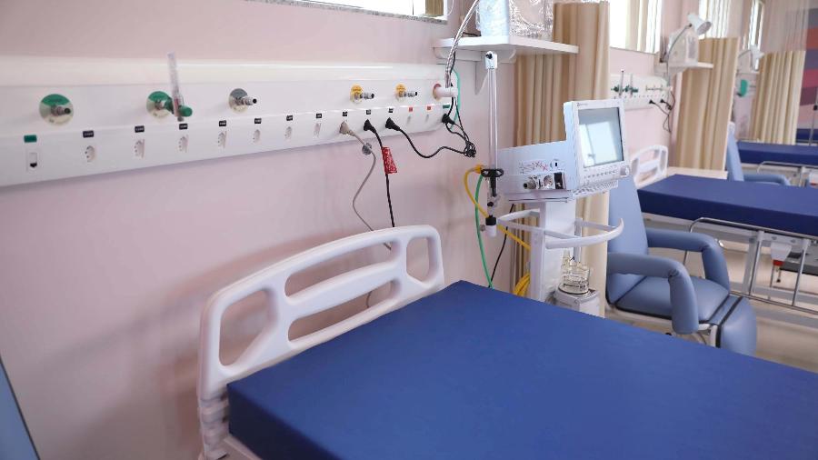 Hospital de Laranjeiras do Sul possuía cinco leitos de UTI para covid-19 - Divulgação/Agência Paraná