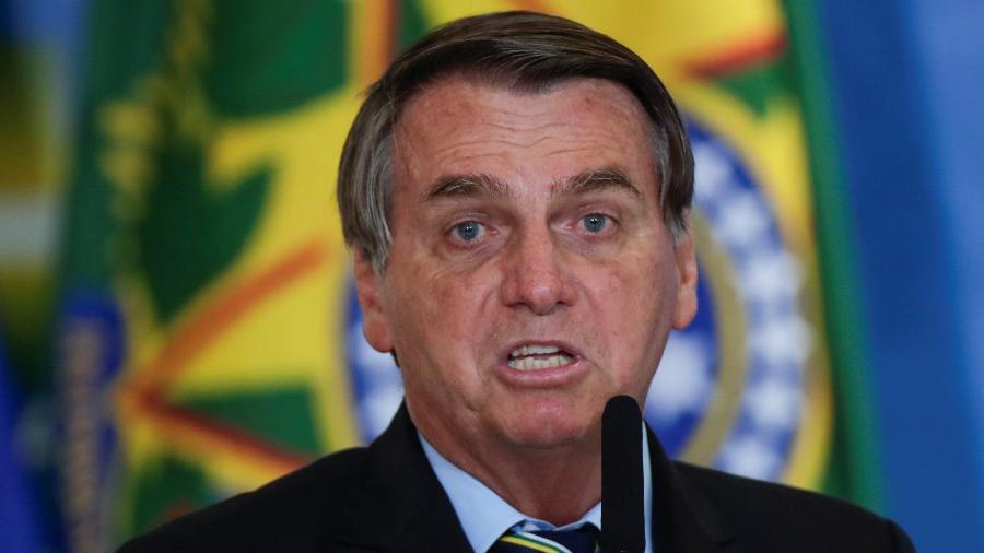 O presidente Jair Bolsonaro (sem partido), em evento no Palácio do Planalto - Ueslei Marcelino/Reuters