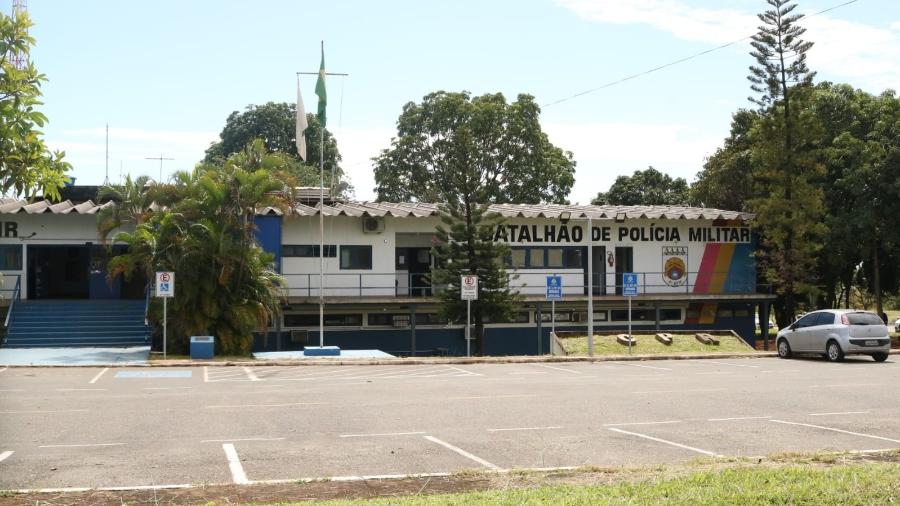 Batalhão da Polícia Militar no Guará (DF), onde Anderson Torres está preso provisoriamente - 14.jan.2023 - Vinicius Nunes/UOL