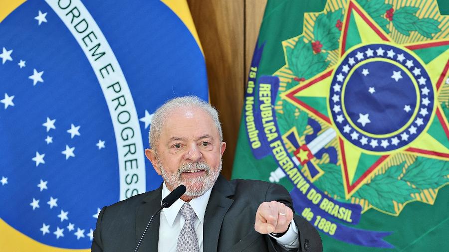 Lula (PT) durante café da manhã no Palácio do Planalto - Ricardo Stuckert/PR