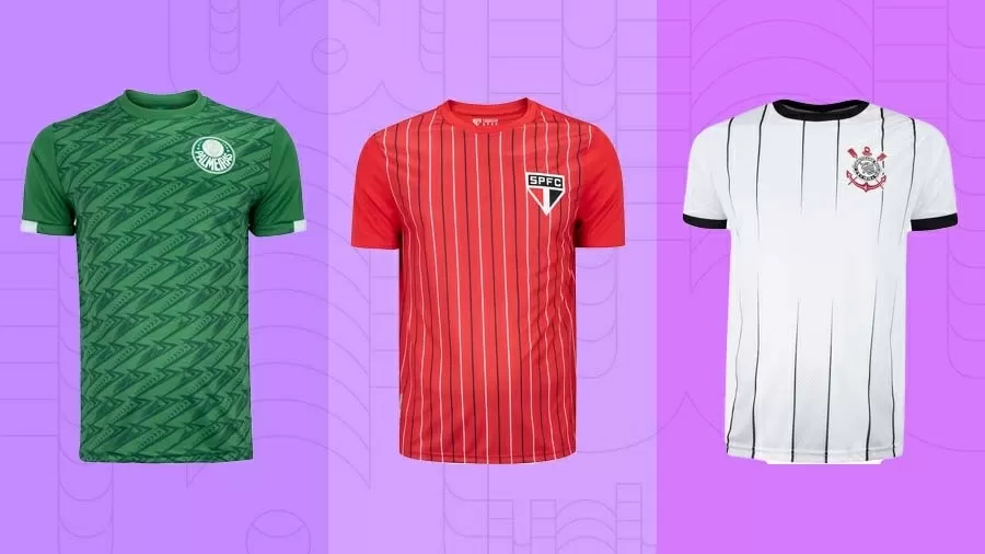 Preços baixos em Brasil homens Camisas de futebol da Equipe