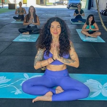 Satyla Leal, instrutora de yoga
