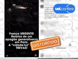 Paris não sofreu apagão generalizado; falta de energia durou 10 minutos