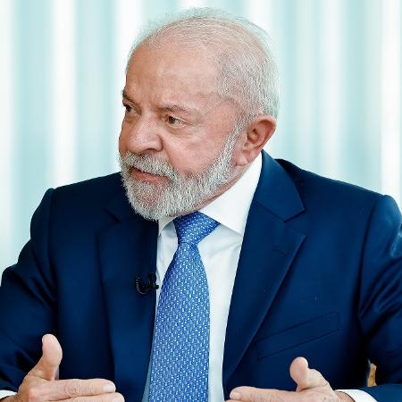 O presidente Lula, no Palácio do Planalto