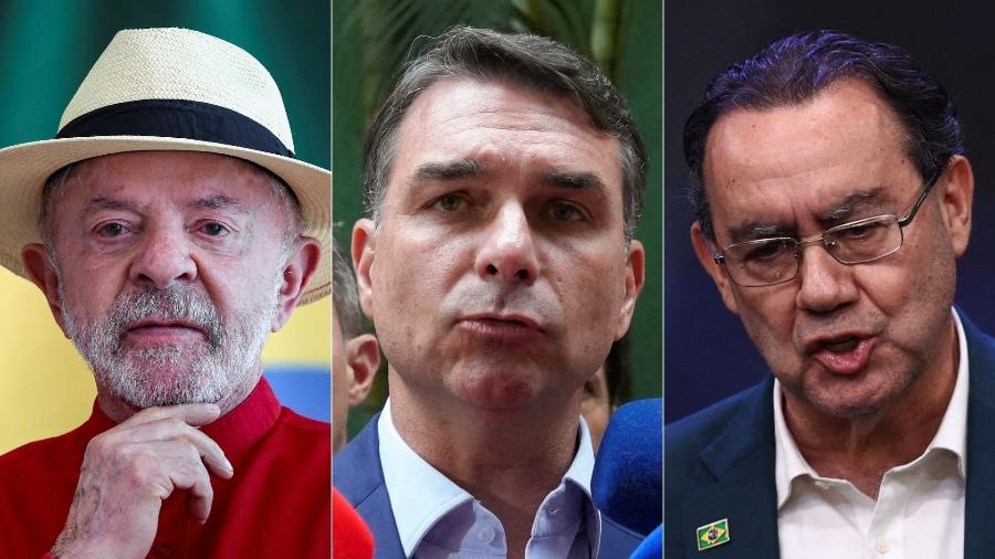 Lula, Flávio Bolsonaro e Augusto Cury concorrem à Presidência da República Lula, Flávio Bolsonaro e Augusto Cury concorrem à Presidência da República