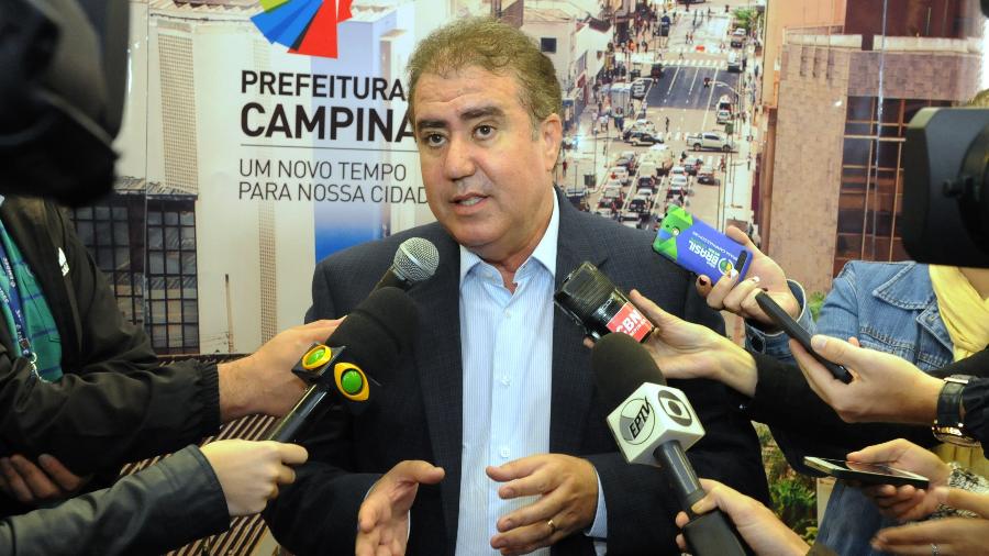 Jonas Donizette (PSB) diz que Ministério da Saúde informou aos prefeitos a previsão de vacinar 5 milhões com primeiro lote - Luiz Granzotto/Divulgação prefeitura de Campinas