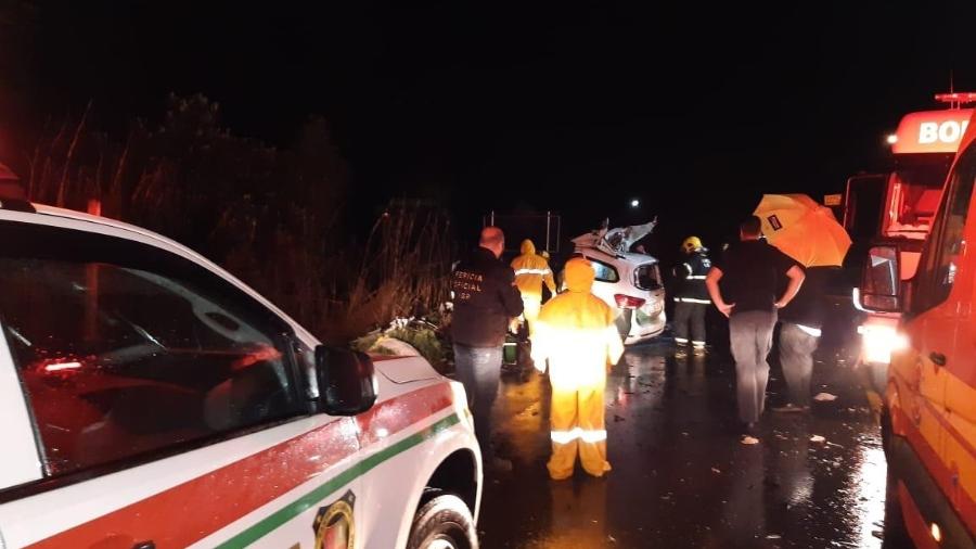Acidente deixa seis mortos em Santa Catarina - Divulgação/Instituto Geral de Perícias de Santa Catarina