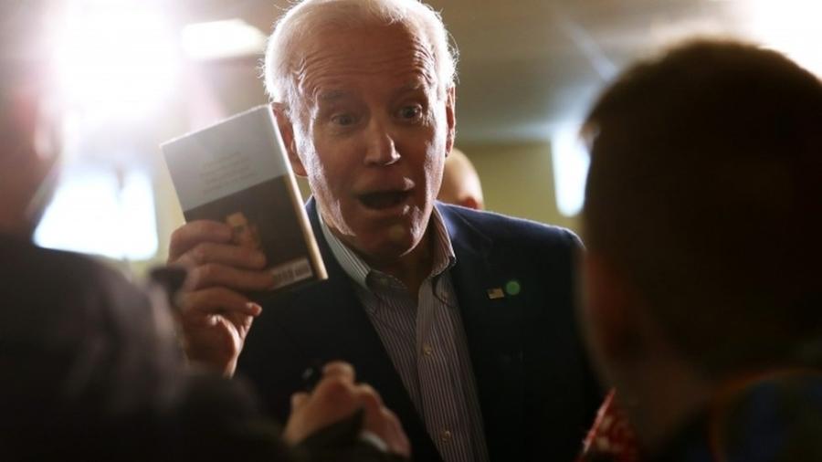 Joe Biden tem favoritismo em âmbito nacional, mas muitos dizem que sua campanha ainda não tem energia - Getty Images
