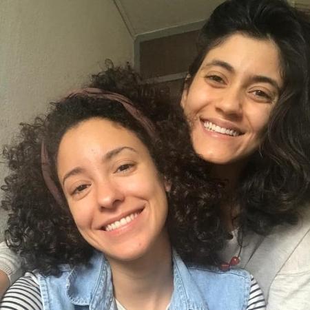 Lívia Perrone Medina, que estava desaparecida na Alemanha, e sua irmã Sofia - Arquivo pessoal