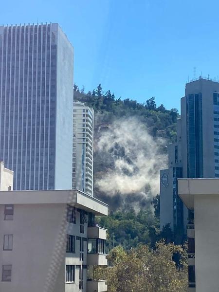 Forte terremoto sacode região metropolitana do Chile - Reprodução/Twitter