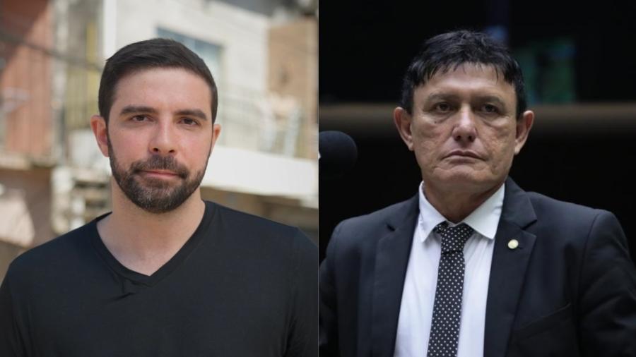 Candidatos à Prefeitura de Belém: Igor Normando (à esq.) e Éder Mauro (à dir.)