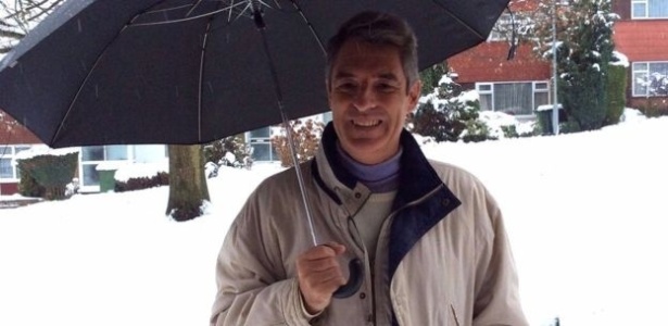 Colunista perdeu o celular durante viagem à Inglaterra, que enfrenta nevascas - BBC