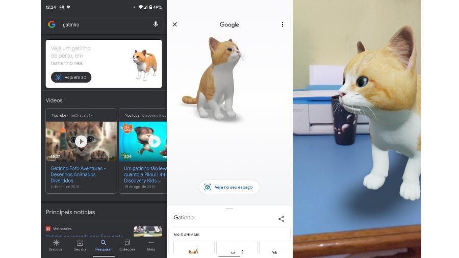 Animais e objetos 3D do Google: quais estão disponíveis e como usá-los -  ITO - NETthings