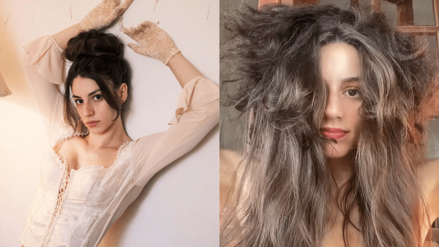 Isabela Reda, 26, faz sucesso no TikTok com jornada para arrumar os cabelos que arrancou ao longo de 10 anos  - Reprodução/Instagram 