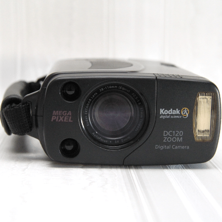 Kodak DC-120 é uma câmera limitada, mas que fez muito sucesso