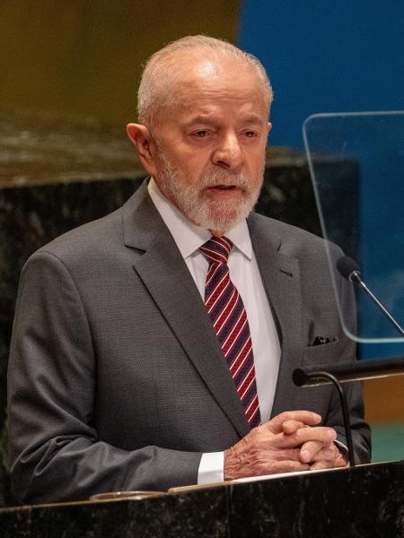 22.set.2024 - Presidente Lula discursa na "Cúpula do Futuro", na sede da ONU, na cidade de Nova York