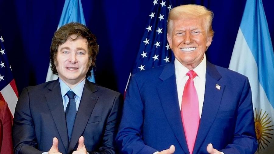 Milei se reuniu com Trump em Washington (EUA) Milei se reuniu com Trump em Washington (EUA)