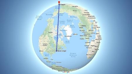 Se Terra Fosse Plana Rotas De Avioes Pareceriam Malucas Ou Impossiveis 10 08 2019 Uol Economia