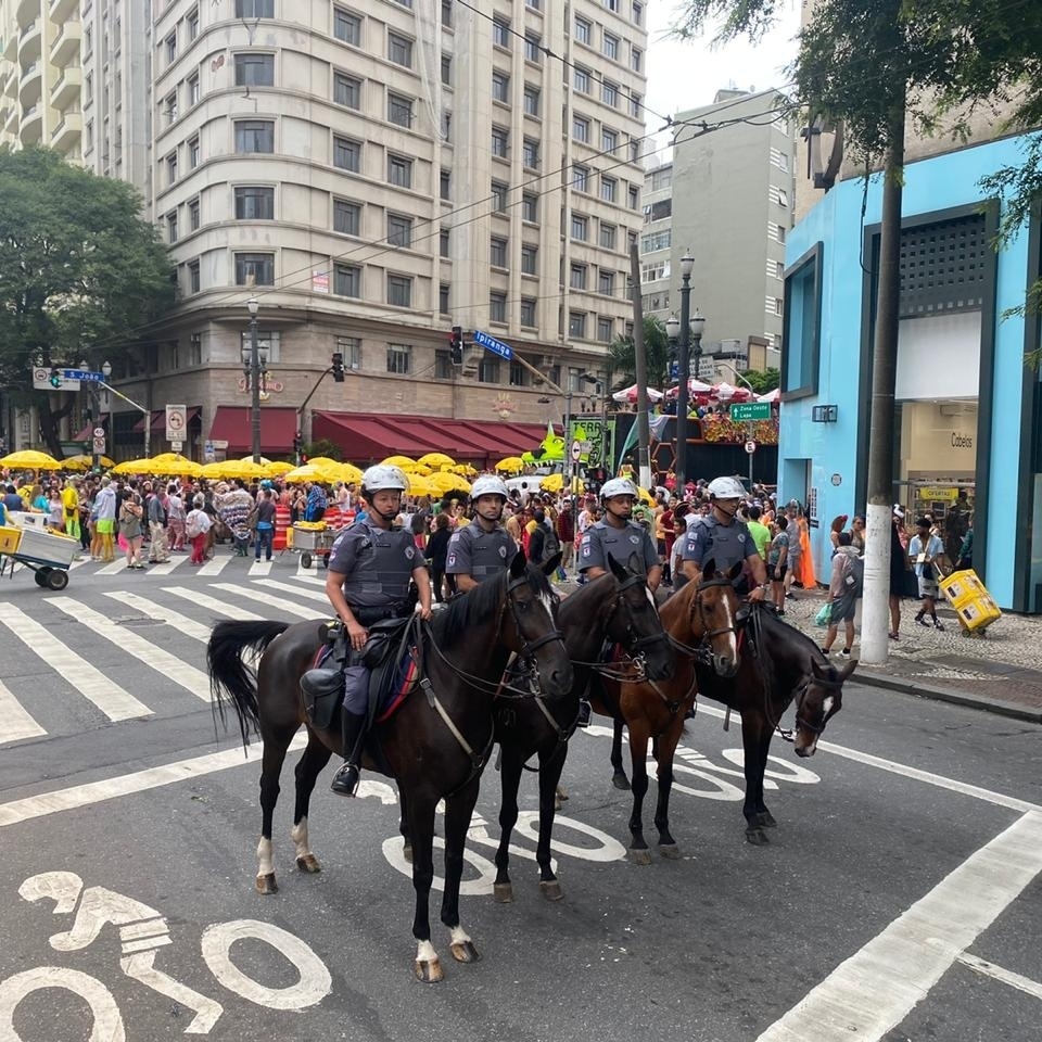 Conduta de policiais que atiraram em cavalos será apurada