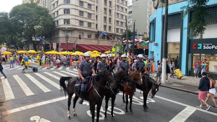 Cavalaria da PM em São Paulo - PM/Divulgação