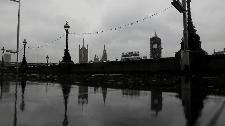 Edifício do Parlamento britânico, em Londres