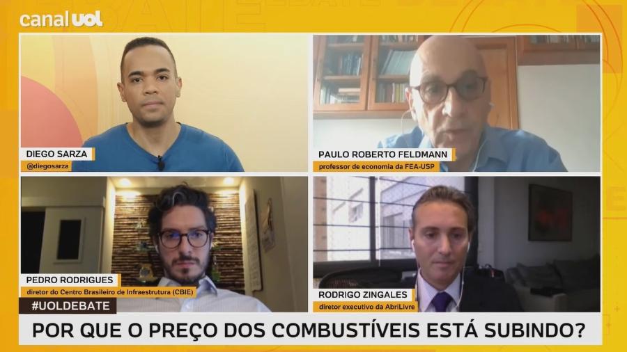 UOL Debate recebe Paulo Roberto Feldmann, Pedro Rodrigues e Rodrigo Zingales - UOL