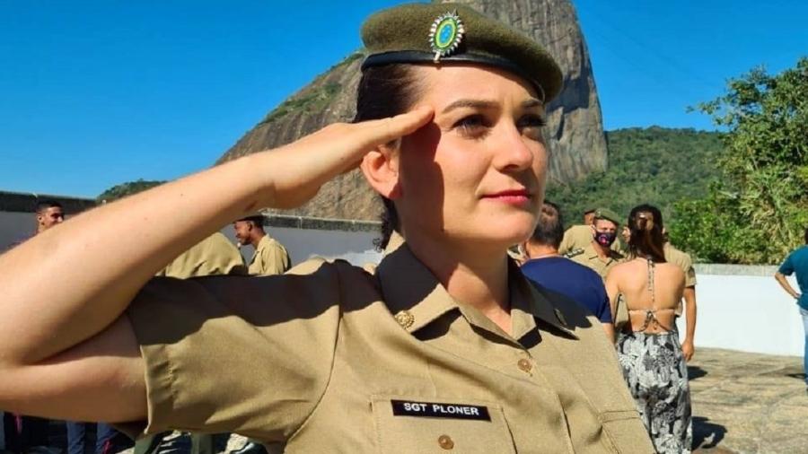 Bruna fazia parte do quadro de paraquedistas do Exército - Bruna Ploner/Facebook/Reprodução
